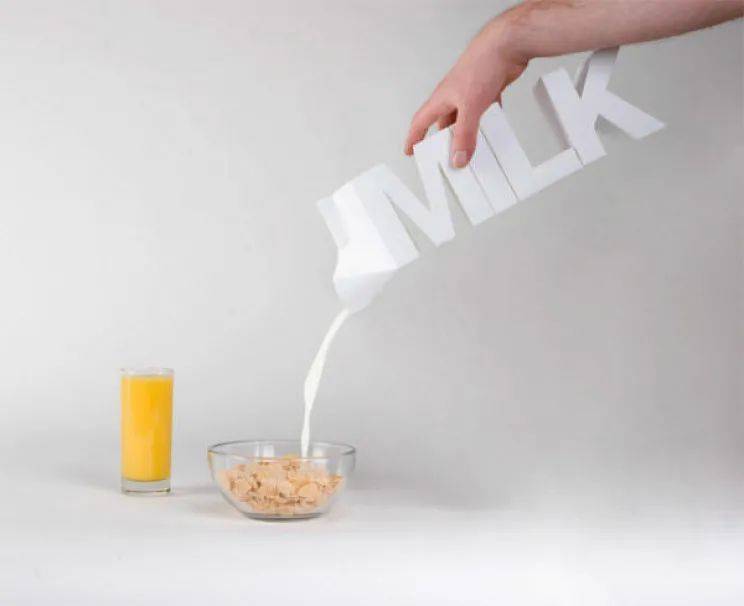 “MILK”牛奶，图片来源：Hongkiat
