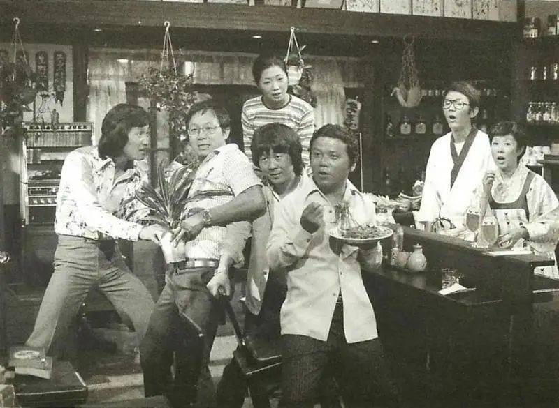 1979年在日本宣传新片的许氏兄弟<br>
