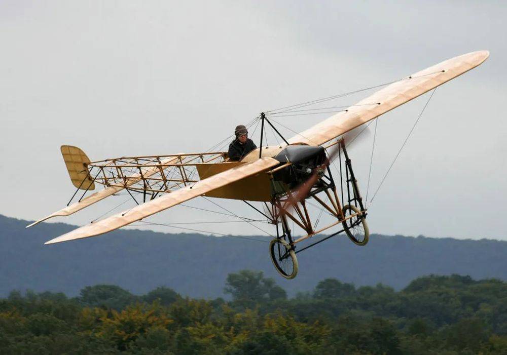 Blériot 型号的单翼机。图片来源：wikipedia<br>