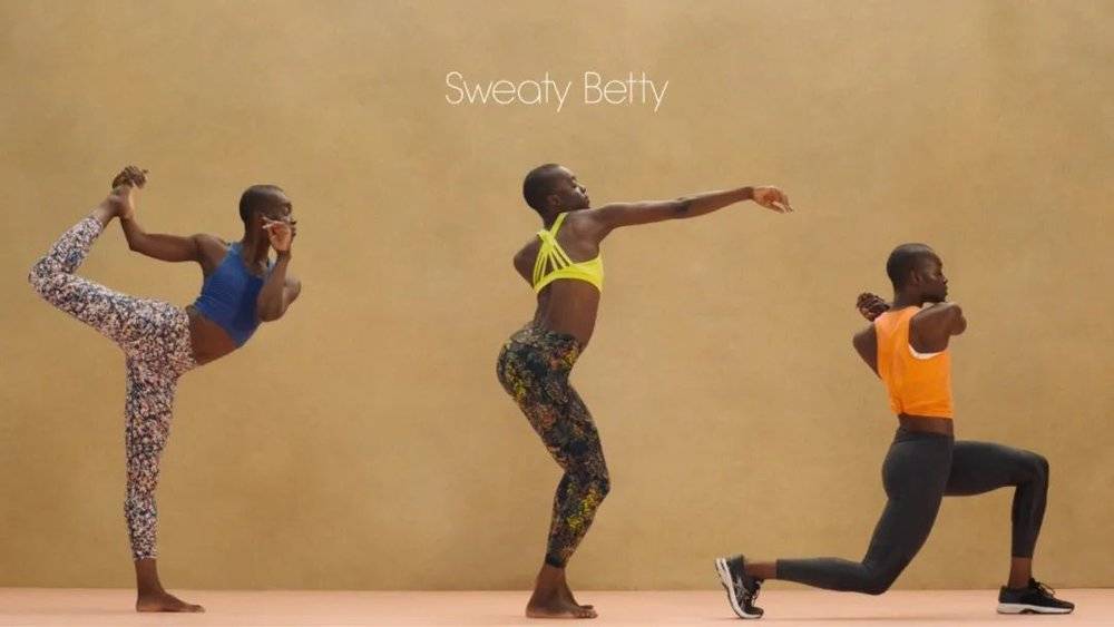 Sweaty Betty产品宣传图
