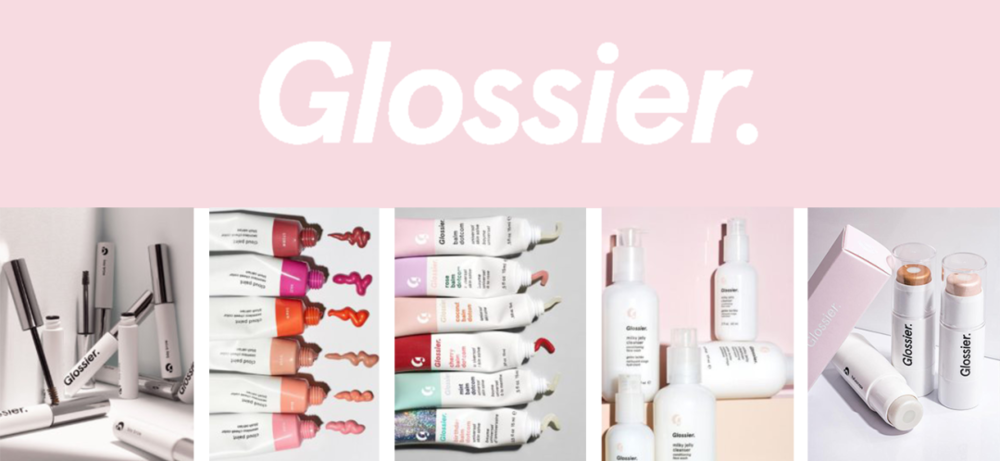 Glossier产品宣传图<br>