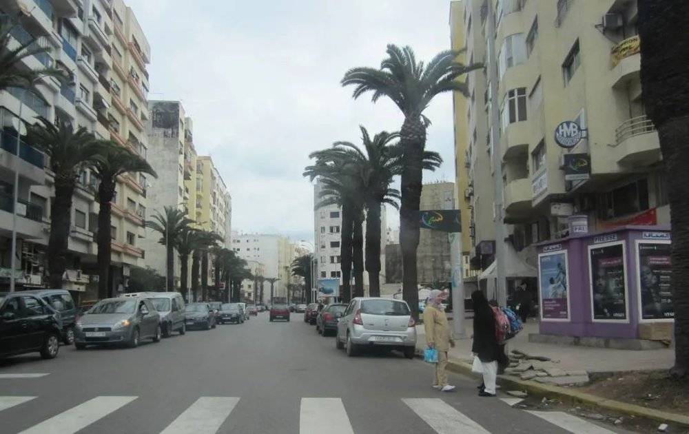 摩洛哥的街头<br>