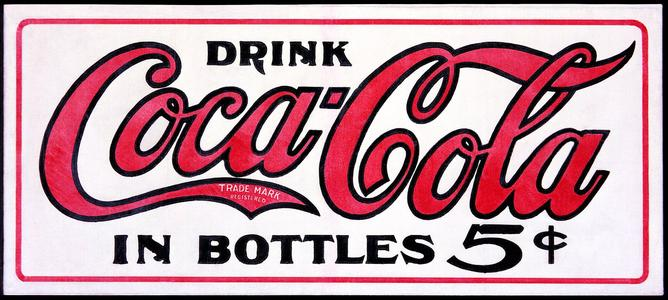 可口可乐早期Logo