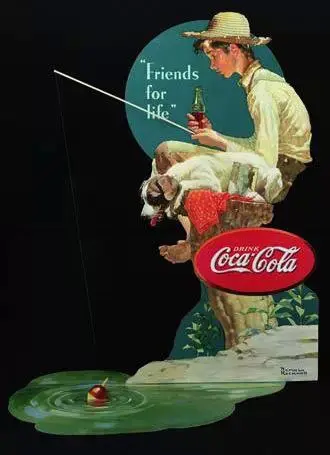 可口可乐宣传图