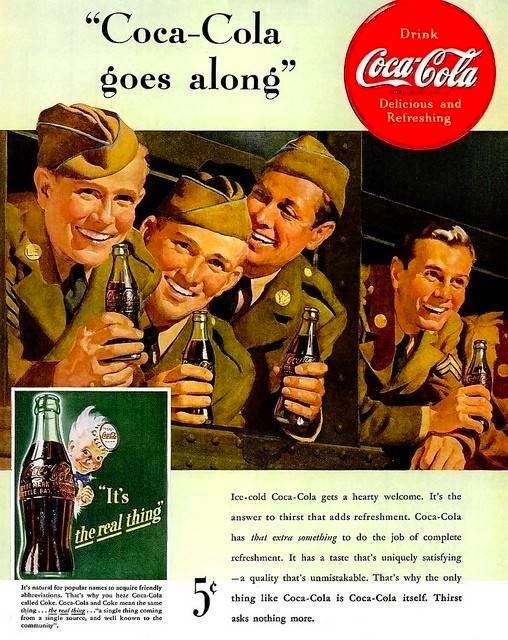 可口可乐宣传图