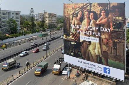 脸书在印度的广告