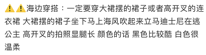 “海风吹起裙摆，立马迪士尼在逃公主。<br>