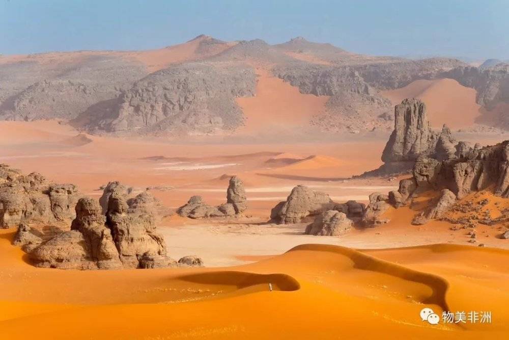 阿尔及利亚的撒哈拉沙漠