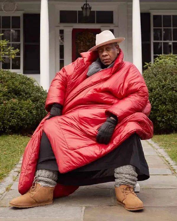 图 / 时尚男魔头André Leon Talley，emmm，十分明亮的sad wear。