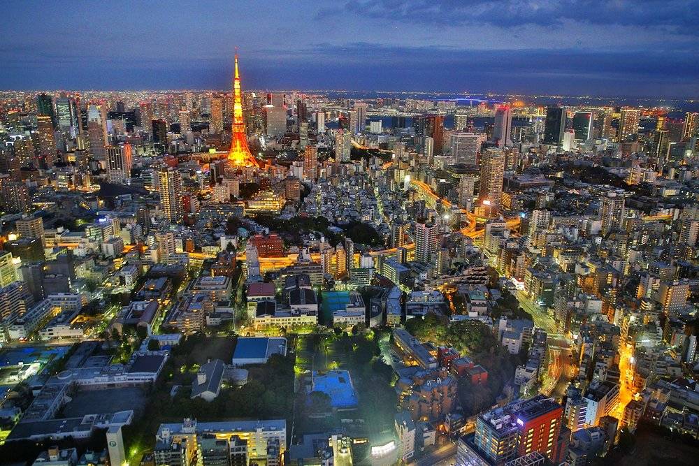 东京街景/图片来自：视觉中国。
