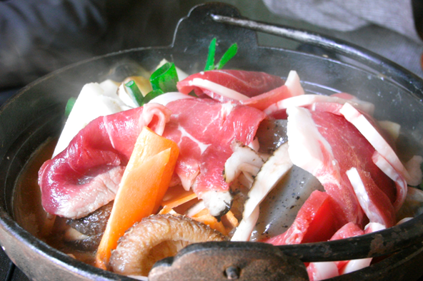 •野猪肉，在日本也被称为「牡丹」