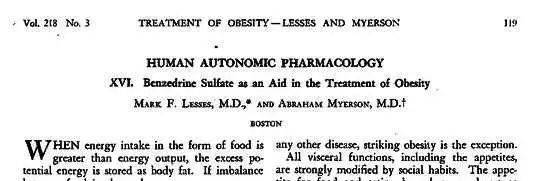 1938年美国医生Lesses和Myerson发表的论文