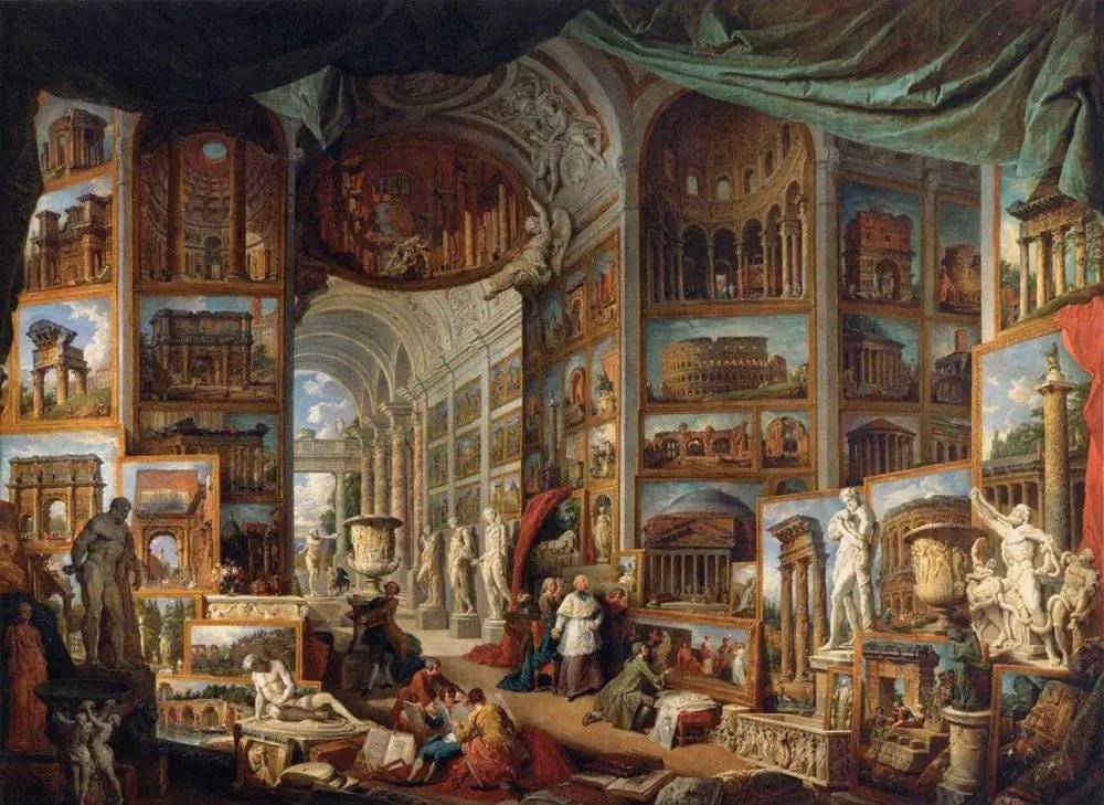 Giovanni Paolo Pannini, Gallery of Views of Ancient Rome<br>
