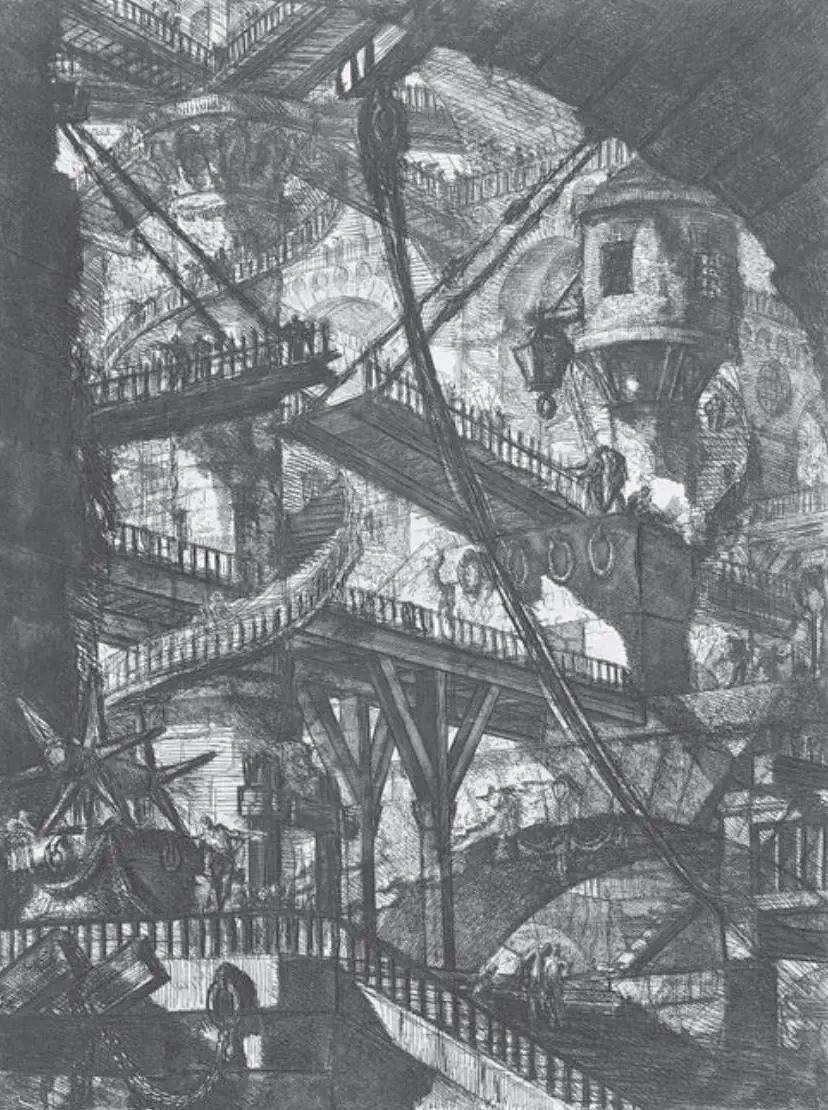 Giovanni Battista Piranesi, Carceri VII <br>