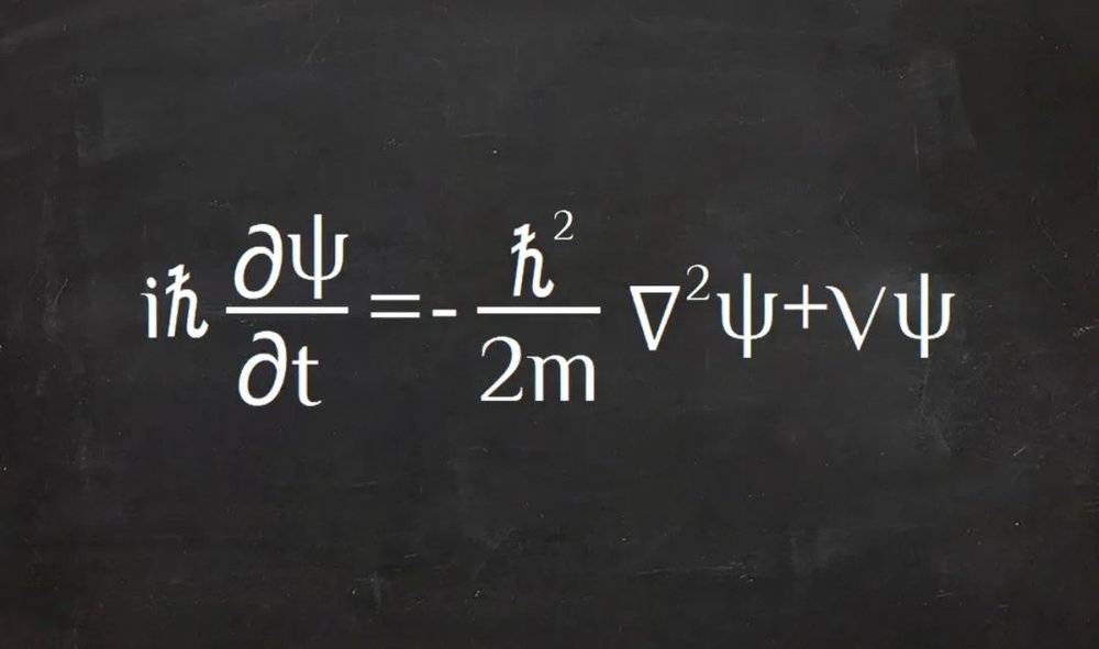 薛定谔方程中包含了虚数i<br>