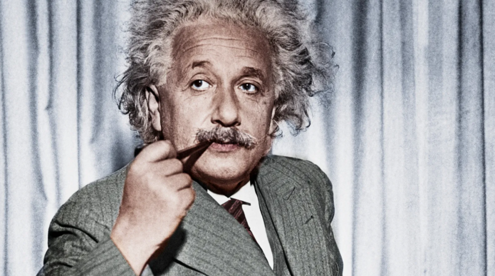 爱因斯坦将量子纠缠描述为“鬼魅般的超距作用”。© Getty Images<br>