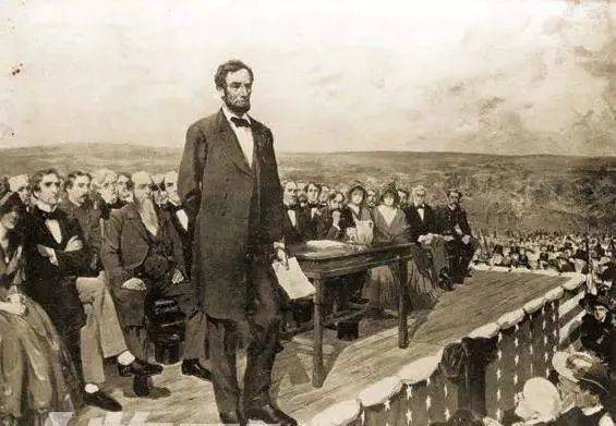 美国总统林肯。
