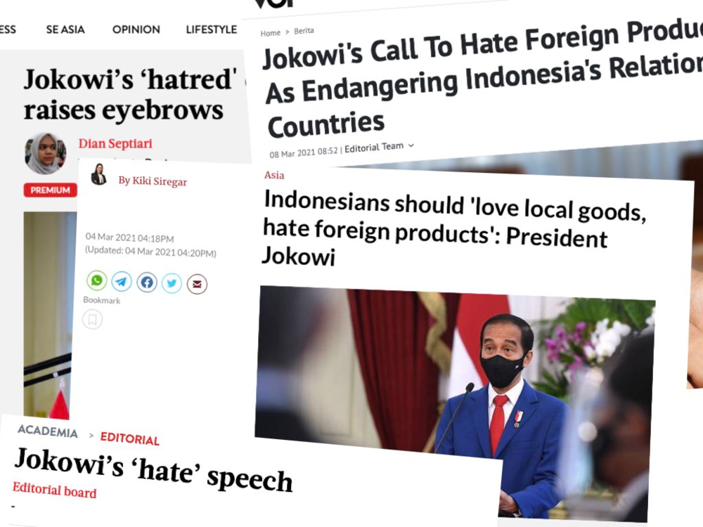 总统Jokowi引起广泛报道<br>