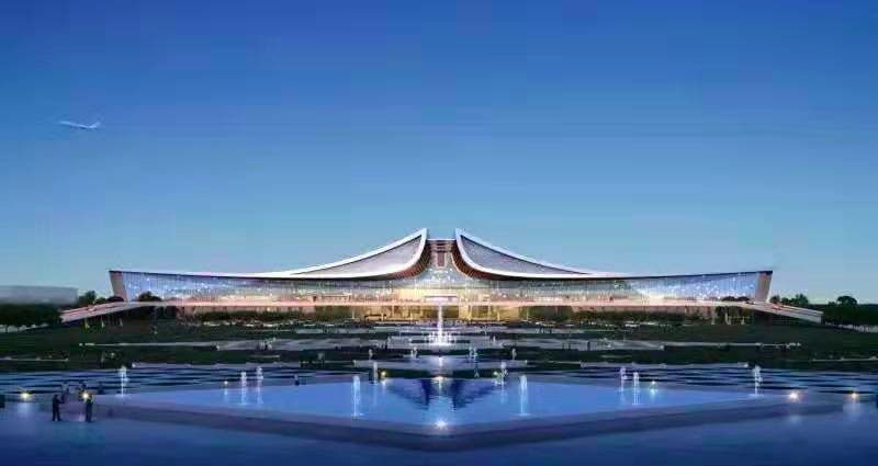 花果山国际机场规划效果图  图片来源：连云港发布