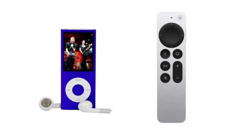 新的 Apple TV 遥控器采用了和 iPod 相似的“滑轮”设计｜Apple