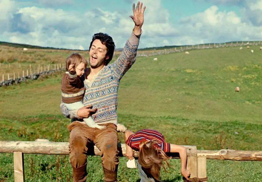 ©️ Paul 和 Mary、Heather，Linda McCartney, 1970