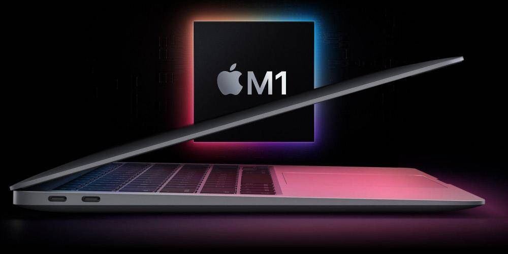 搭载苹果自主研发处理器M1的MacBook Air<br>