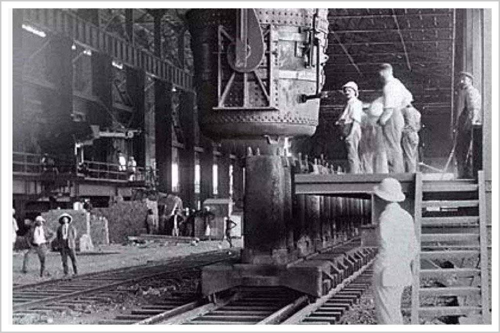 1950年代的印度塔塔工厂