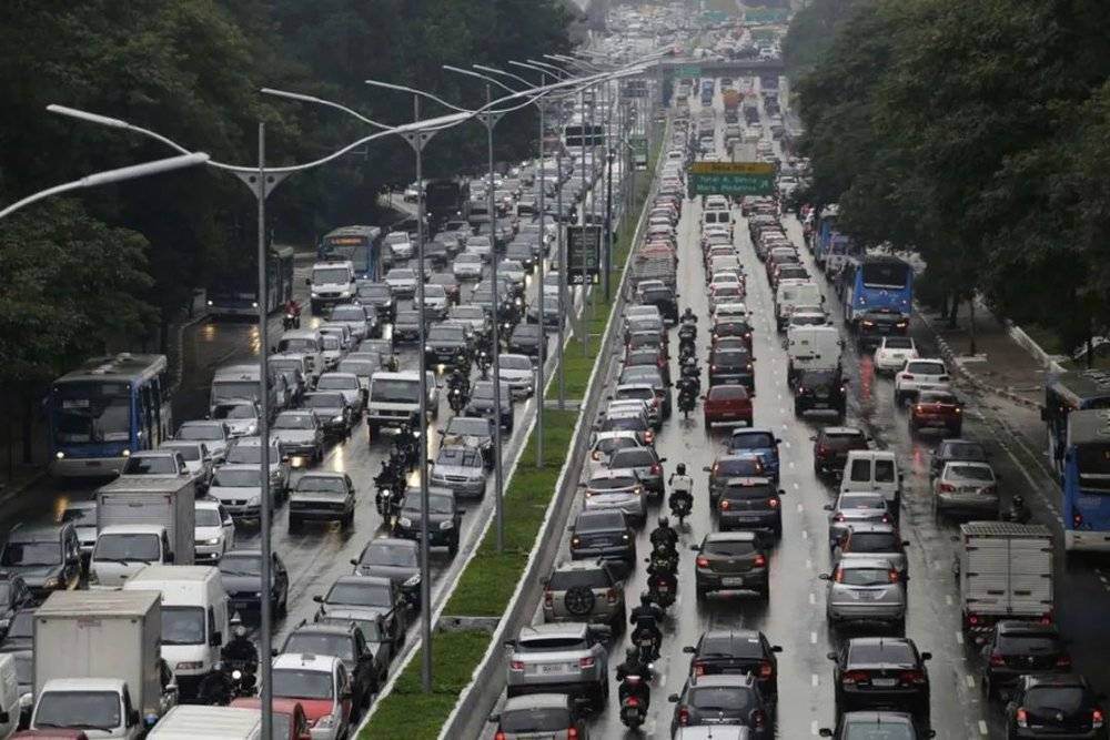 巴西圣保罗的交通日常