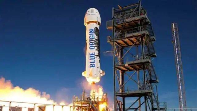 蓝色起源公司可重复使用的新谢泼德号亚轨道火箭于2016年发射到太空<br label=图片备注 class=text-img-note>