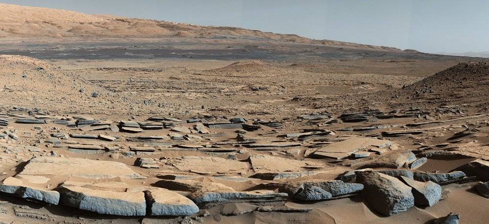 NASA发布火星表面“金伯利”地质景观图<br>