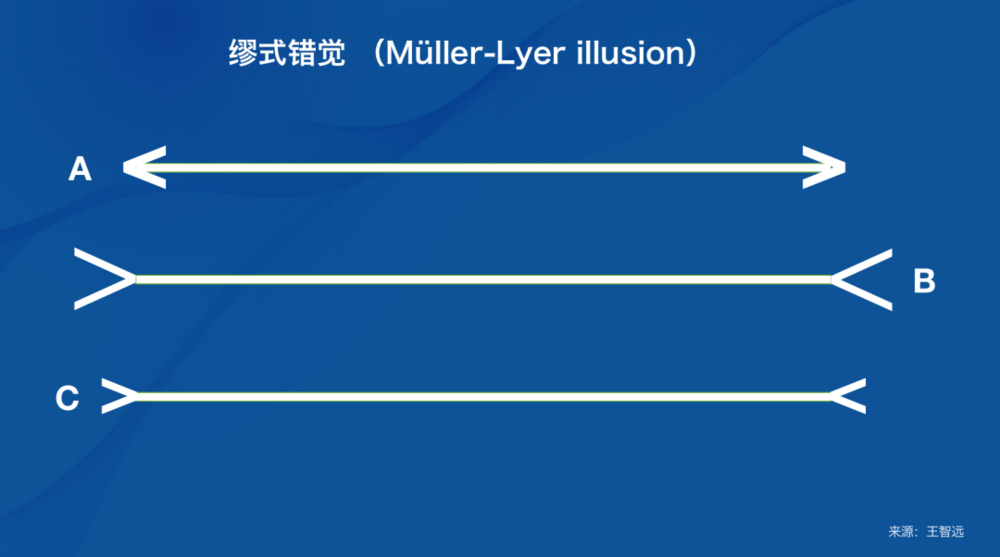 《缪氏错觉（Müller-Lyer illusion）》<br>