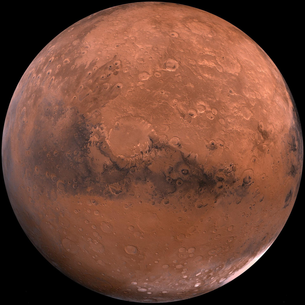 火星表面（图片来源：Pixabay）  