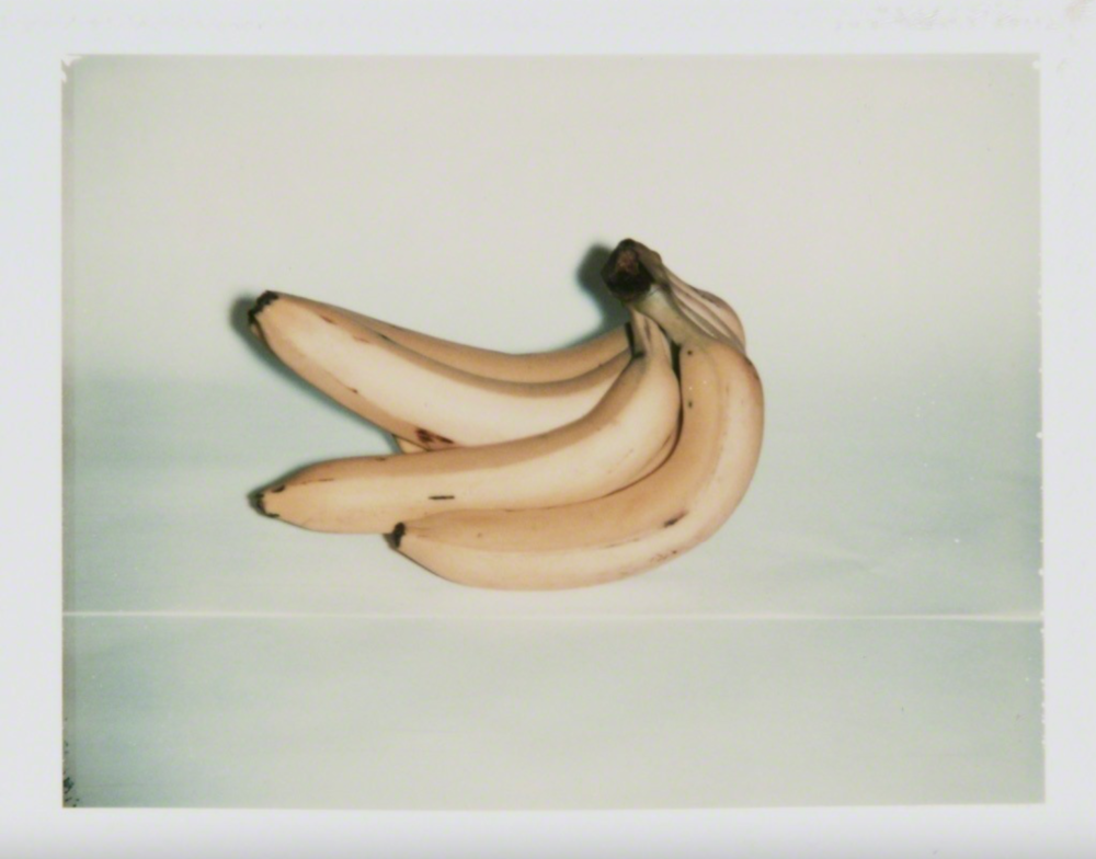  ©️ Andy Warhol, Polaroid of Bananas<br>