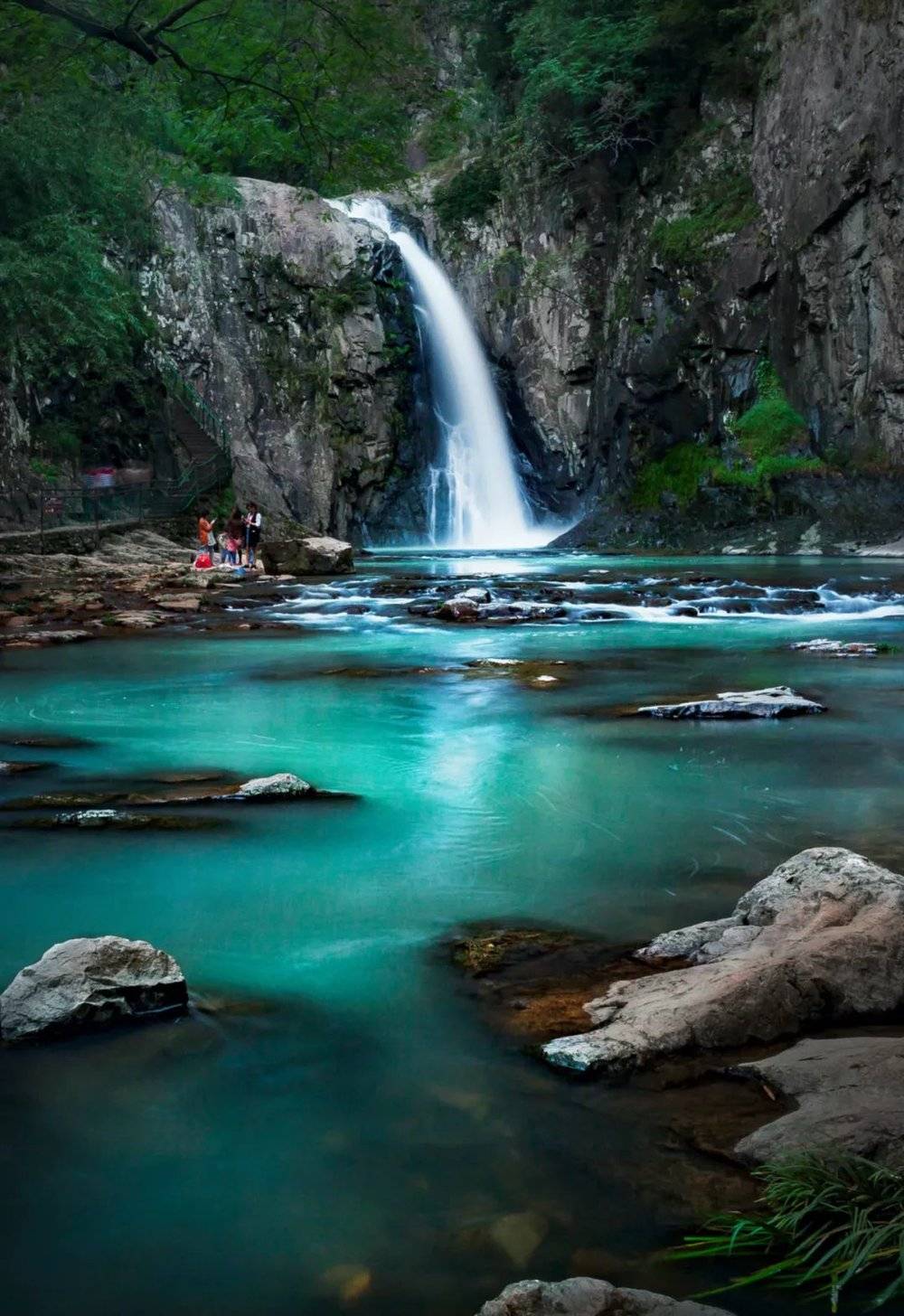 ▲ 电视剧《水月洞天》曾经在五泄飞瀑处取景。摄影/卢文