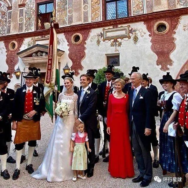 特拉茨伯格城堡，女大公婚礼，图：ins