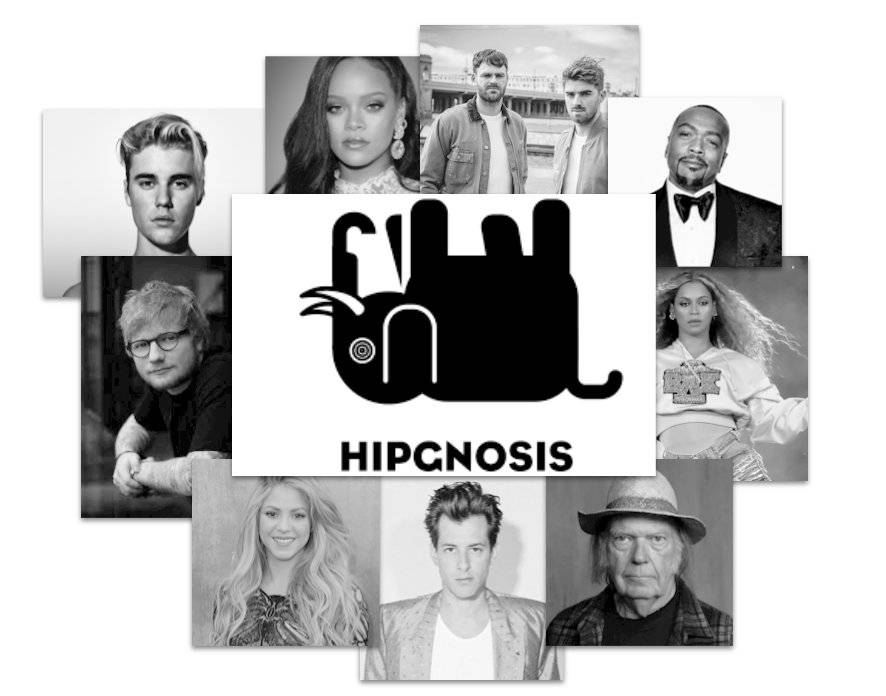 Hipgnosis的曲库囊括了Beyonce、Justin Bieber、Rihanna等顶级艺人的作品