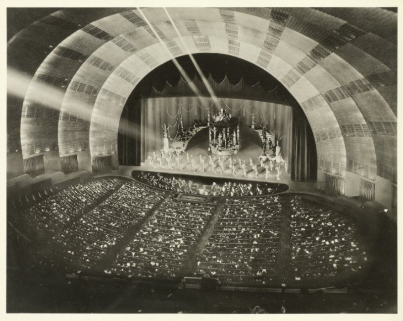 纽约的Radio City Hall  来源：The Hekman Digital Archive