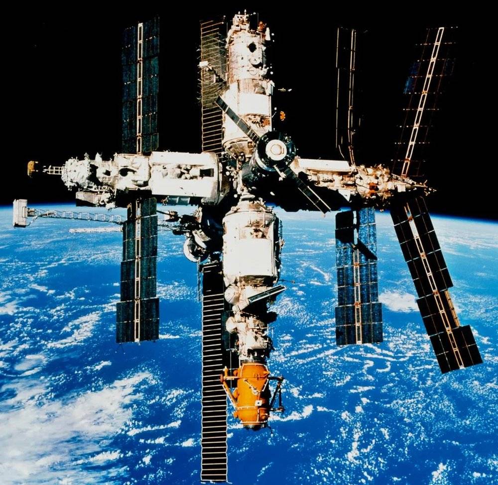 俄罗斯“和平号”空间站。图/IC<br>
