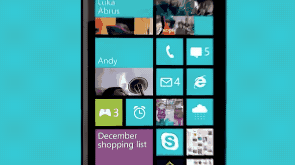 ▲动态磁贴设计后来也进入了 Windows Phone 当中