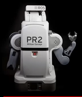这是著名的PR2机器人<br>