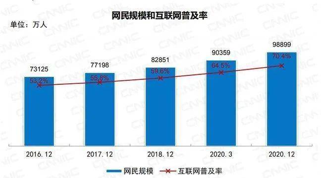 中国互联网络信息中心（CNNIC）发布的第47次《中国互联网络发展状况统计报告》<br>