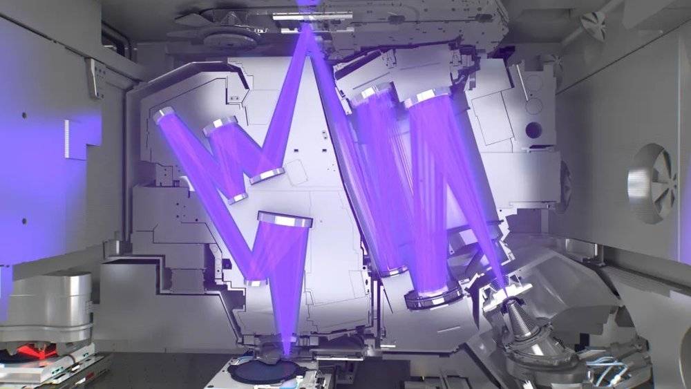 阿斯麦NXE3400极紫外光刻机内部结构 图片来源：公司官网