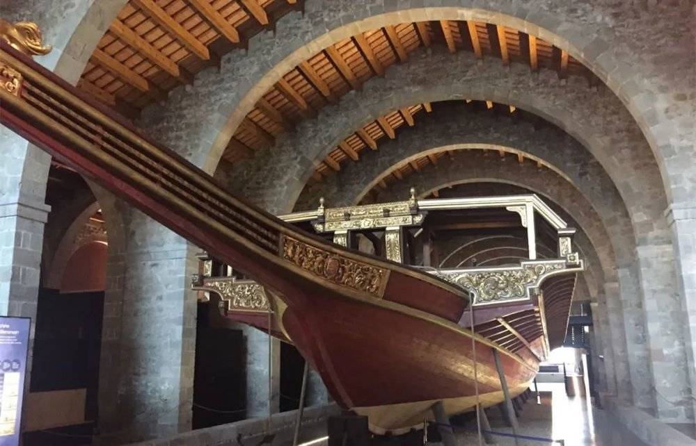 巴塞罗那海岸区海事博物馆，勒班多海战中唐·胡安的基督教联军旗舰Real Galley在此建造。受访者供图<br>