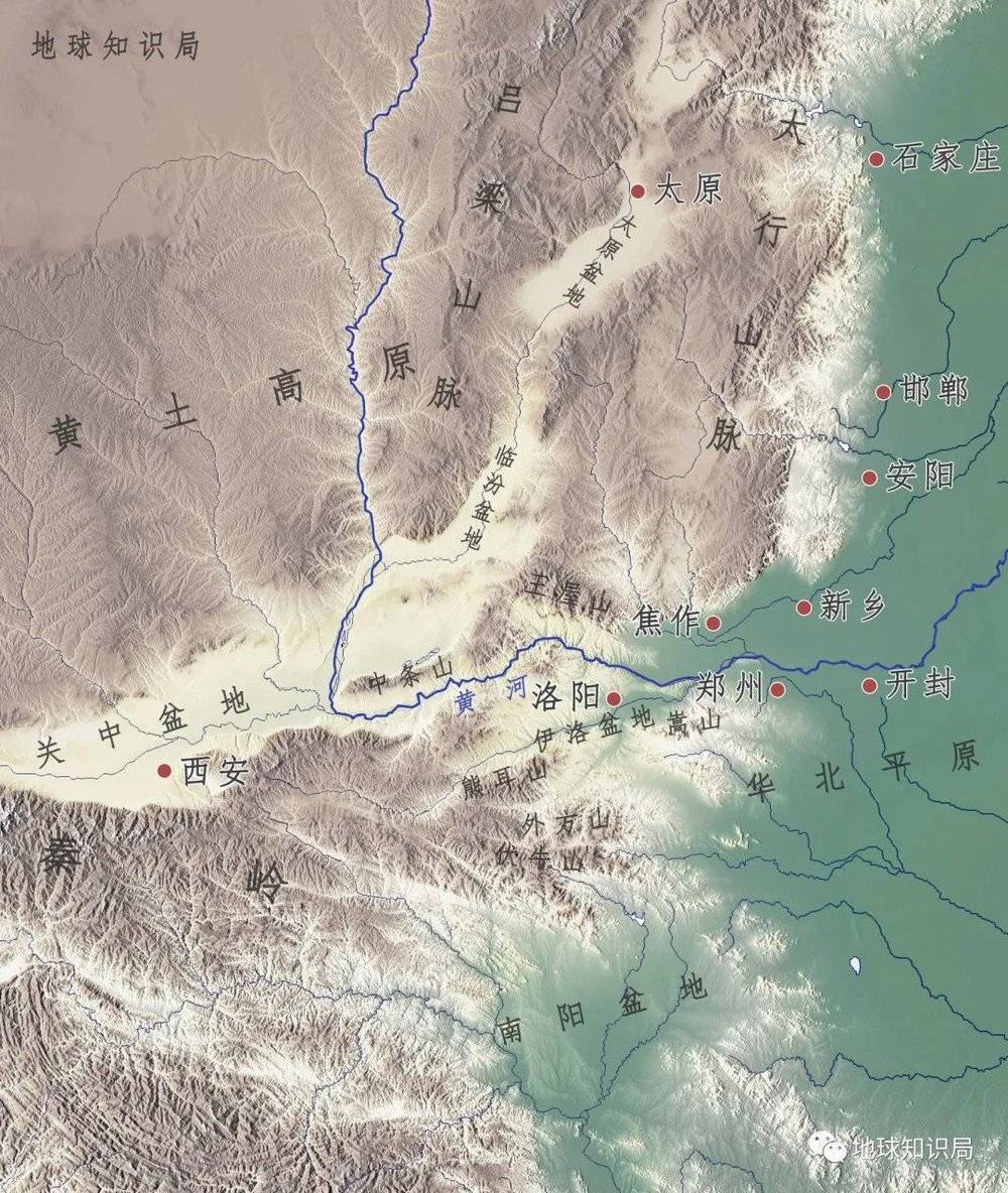 太行山以南，焦作、新乡、郑州、开封这个范围，正好是本次极限降水的核心区