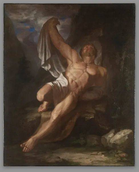 图2. Dying Hercule（Yale University Art Galley）