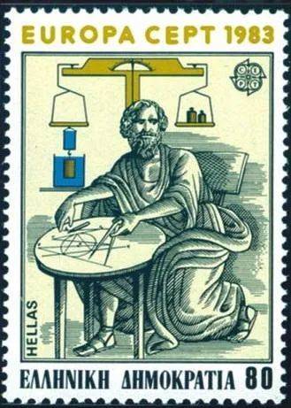 希腊邮票上的阿基米德。<br label=图片备注 class=text-img-note>