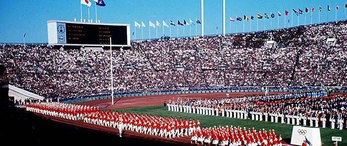 1964年的东京奥运会 图源：nippon