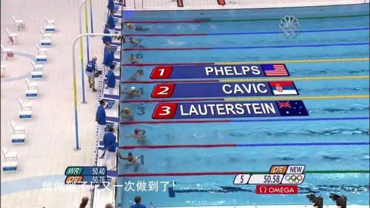 北京奥运会男子100米蝶泳决赛