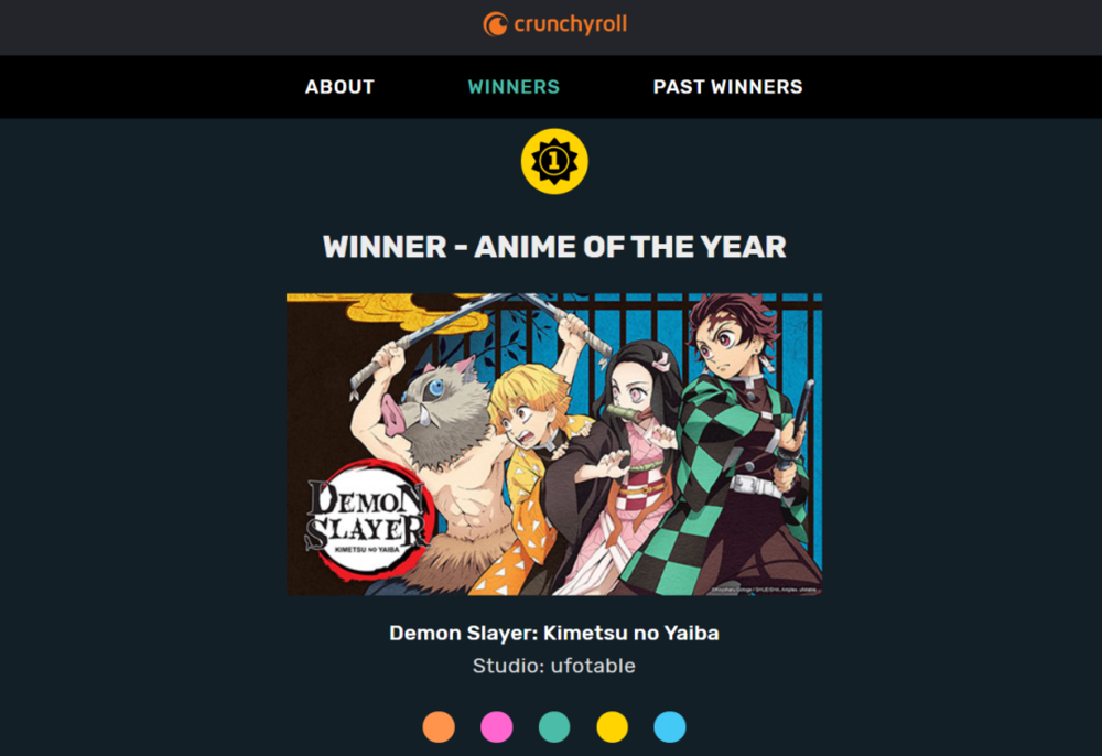 Crunchyroll Anime Awards<br>