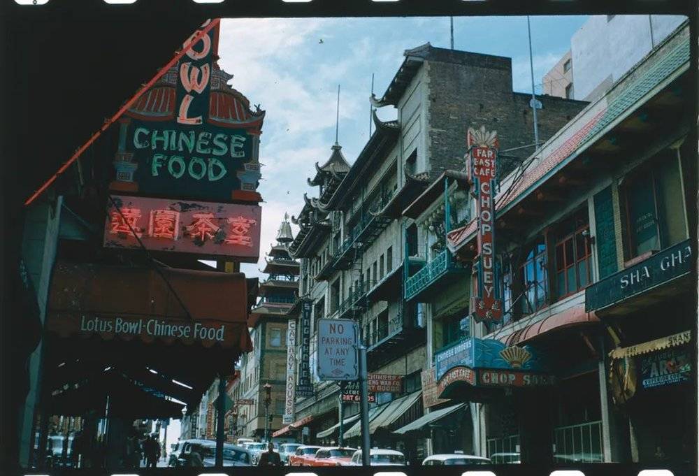 旧唐人街历史照片，图源：GETTY IMAGES